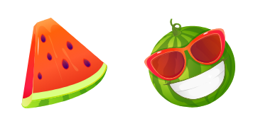 Watermelon cute cursor