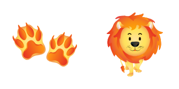 Lion cute cursor