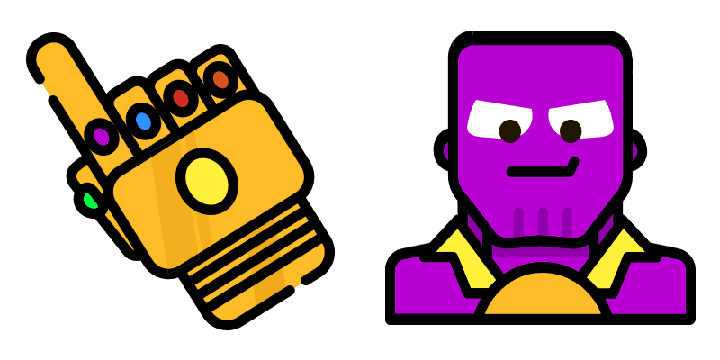 Thanos Infinity Gauntlet cute cursor