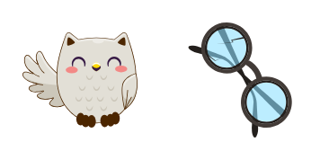 Owl Hedwig cute cursor