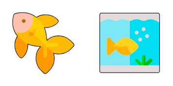 Goldfish cute cursor