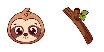 Sloth cute cursor