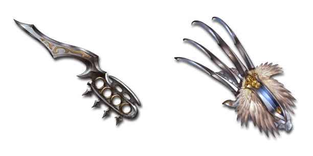 Heavenly Brass Knuckles And Bird Claws Fantasy