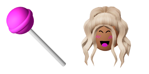 Lollipop Blonde Girl Roblox cute cursor