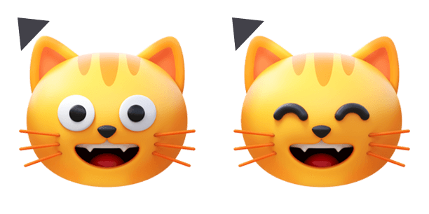 Grinning Cat 3D Emoji