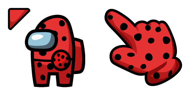 Ladybug Impostor Among Us cute cursor
