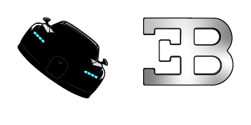 Bugatti Chiron Headlights Animated cute cursor