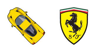 Ferrari Enzo cute cursor