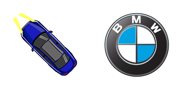 BMW F90 M5 Competition 2021 Animated cute cursor
