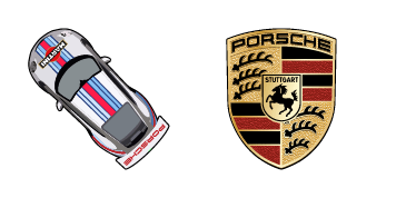 Porsche GT3 RS cute cursor
