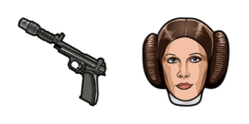 Star Wars Princess Leia & Satine’s Lament Blaster
