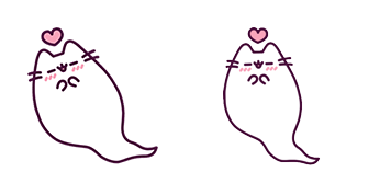 Pusheen the Ghost Animated