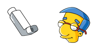 The Simpsons Milhouse & Asthma Inhaler