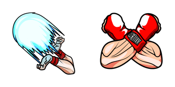 Street Fighter Ryu Hadouken cute cursor