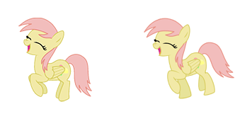 MLP Happy Fluttershy Animated