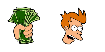 Shut Up And Take My Money! Meme Animated cute cursor