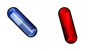 The Matrix Blue Pill & Red Pill cute cursor