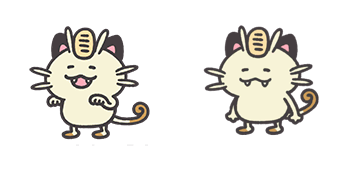 Pokemon Smile Meowth Animated