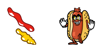 Cuphead Hot Dog Animated cute cursor