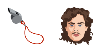 Stranger Things Billy Hargrove & Whistle cute cursor
