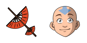 Avatar The Last Airbender Aang & Airbender Staff