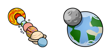 Parade of Planets & Earth