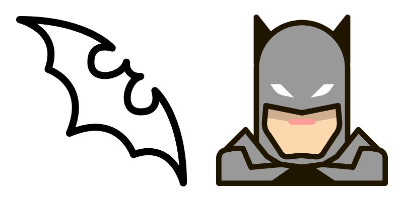Batman cute cursor