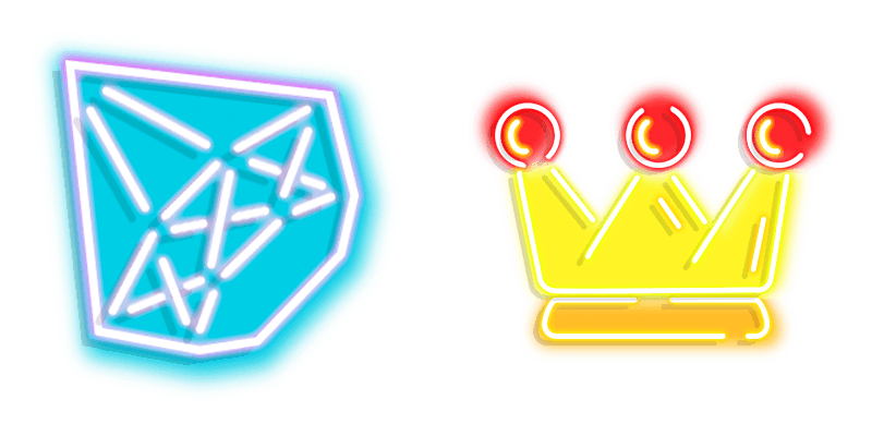 Diamond and crown cute cursor