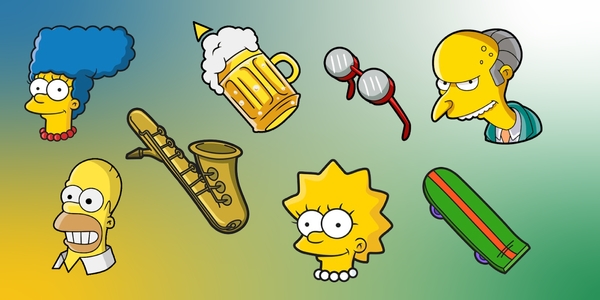 The Simpsons cursors