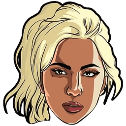 Blonde Crazy GTA hand cursor