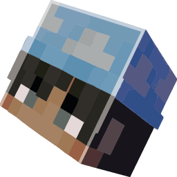 Blue Fire Sword Skin Minecraft hand cursor