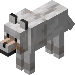 Bone And Wolf Minecraft hand cursor