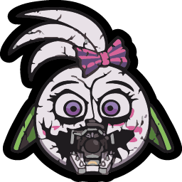 Broken Glamrock Chica Five Nights at Freddy’s hand cursor