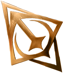 Bronze Curly Arrow Fantasy arrow cursor