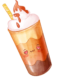 Bubble Tea Kawaii Food And Drinks hand cursor