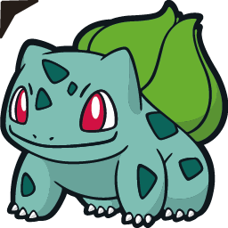 Bulbasaur Pokemon arrow cursor