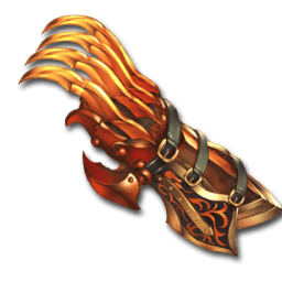 Burning Dagger Fox Fantasy hand cursor