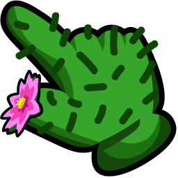 Cactus Impostor Among Us hand cursor