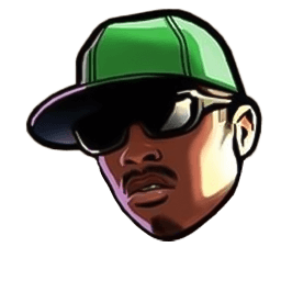 Carl Johnson GTA hand cursor