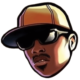 Carl Johnson Gun GTA hand cursor