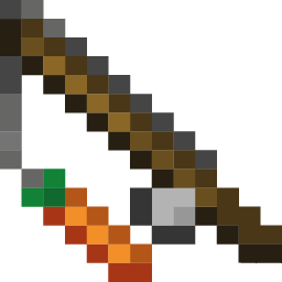 Carrot on a Stick and Pig Minecraft arrow cursor