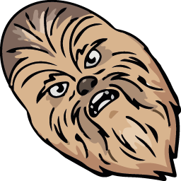 Chewbacca Star Wars hand cursor