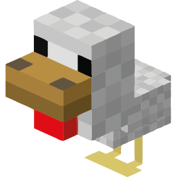 Chicken and Fox Minecraft arrow cursor