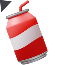 Cola 3D Emoji hand cursor