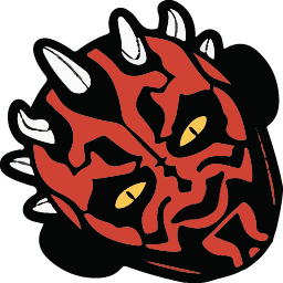 Darth Maul Star Wars hand cursor