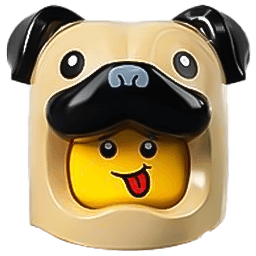 Dog Lego hand cursor