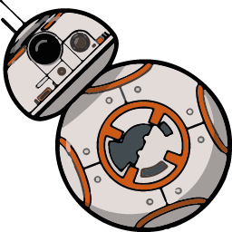 Droid BB-8  Star Wars hand cursor