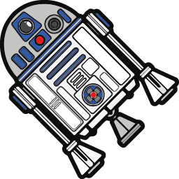 Droid R2-D2 Star Wars hand cursor