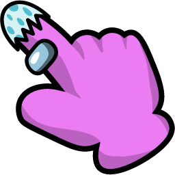 Eggscellent Impostor Among Us hand cursor