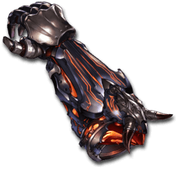 Fire Pointer Steel Fist Fantasy hand cursor